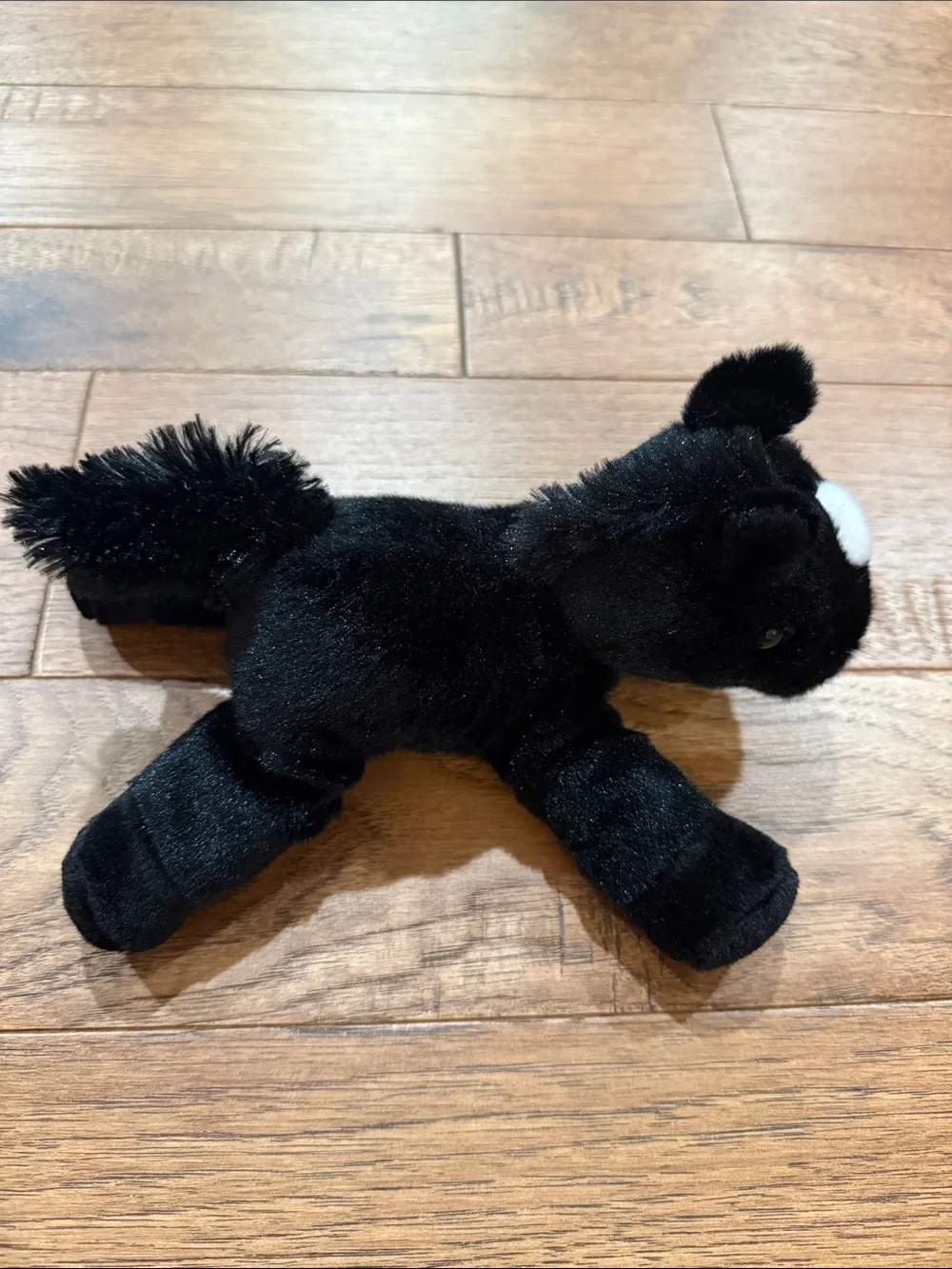 Aurora World Beau Horse - Soft Plush - Black and White Horse
